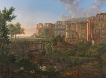 Vista del castillo de Heidelberg
